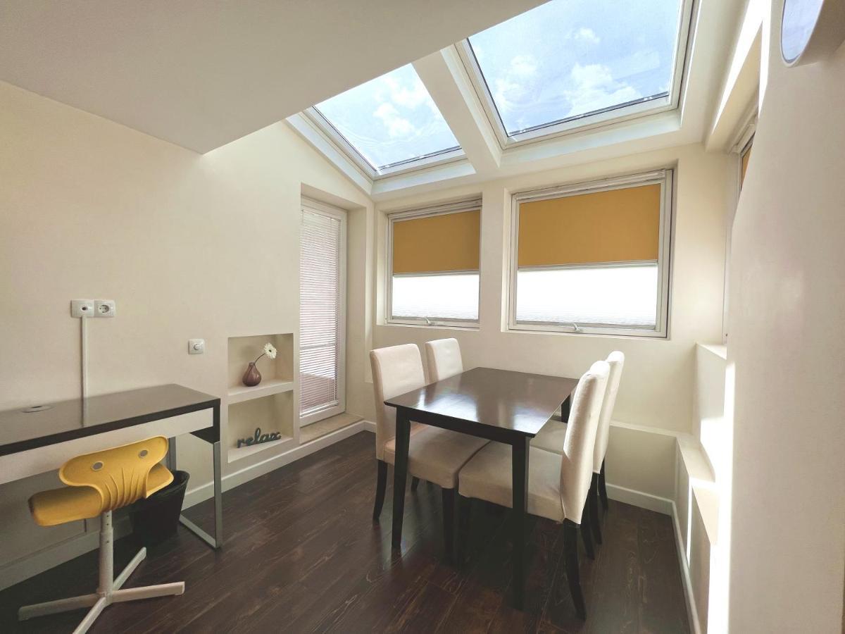 Unique Luxurious Jacuzzi Penthouse Duplex In City Center! 2 Baths! Free Parking! Sofia Eksteriør billede
